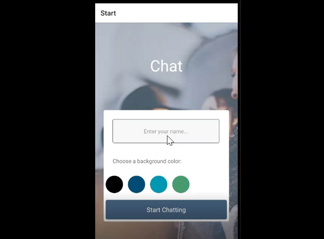 Image of Chat App project